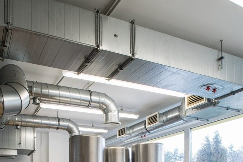 HVAC units integrated into a PLC-based Energy Management System