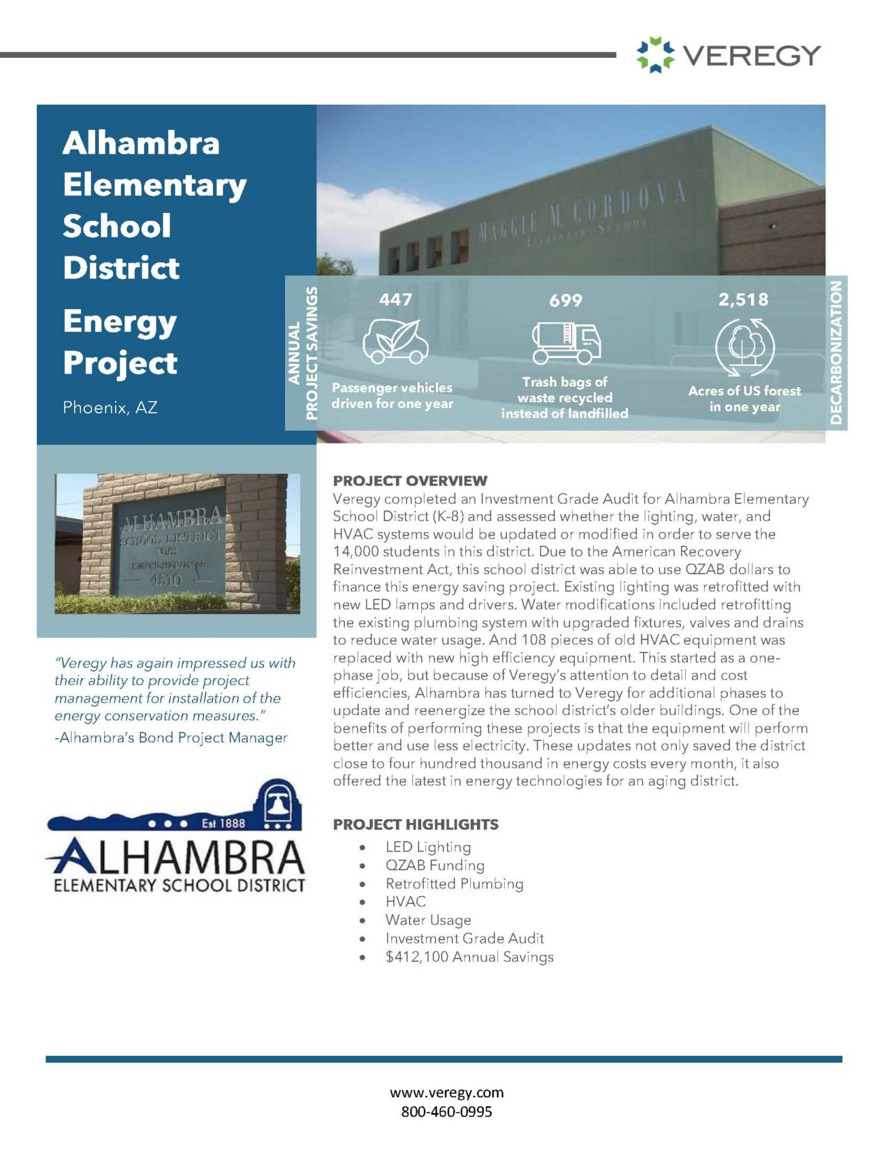 K12 Education Industries Veregy