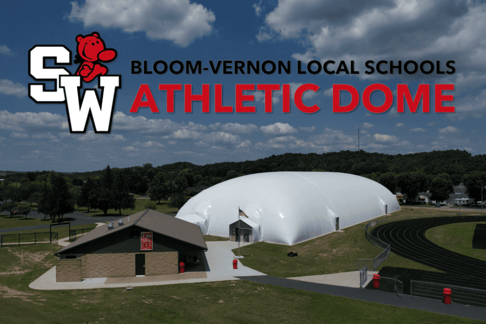 Grand Opening of BloomVernon Schools AirSupported Athletic Dome Veregy