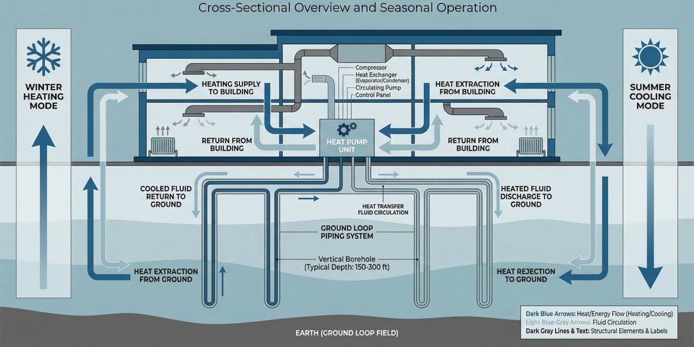 Geo Heat Pump System