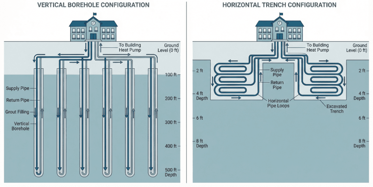 Comparison Of Geothermal Loop